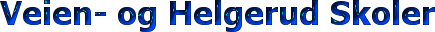 Veien- og Helgerud Skoler