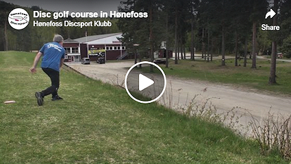 Discgolf på Hønefoss