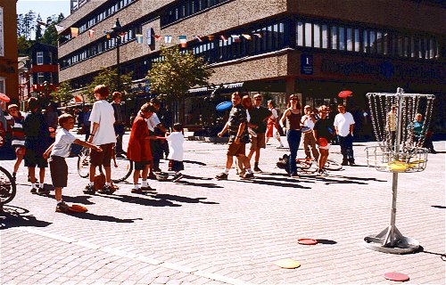 Søndre torg, Hønefoss, Norway